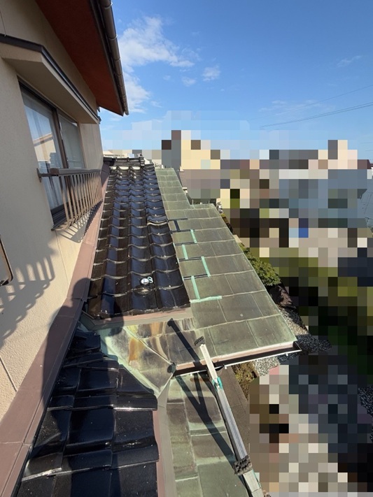 雨漏りしている箇所