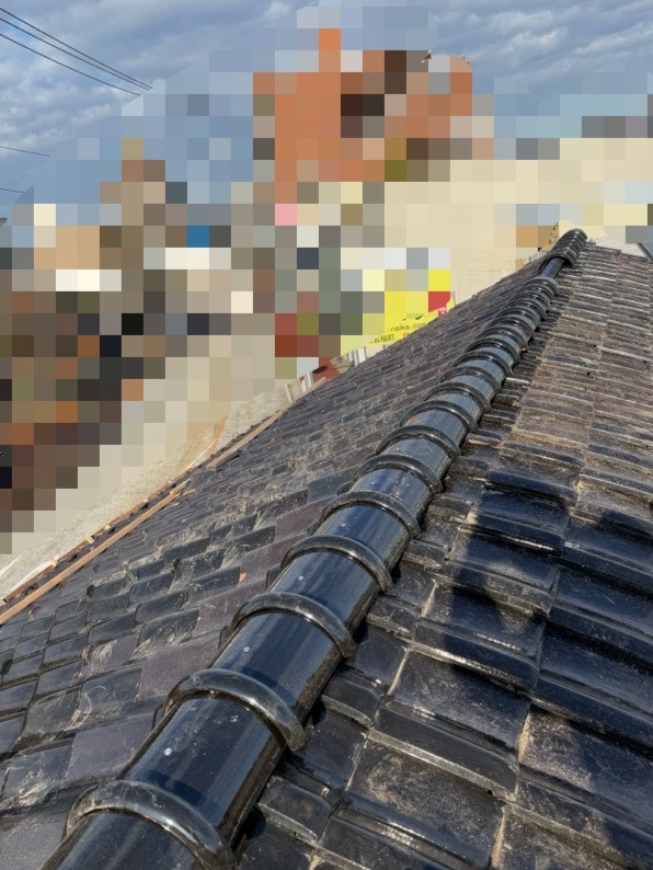 【高岡市】瓦屋根の葺き直し工事を行ったお客様