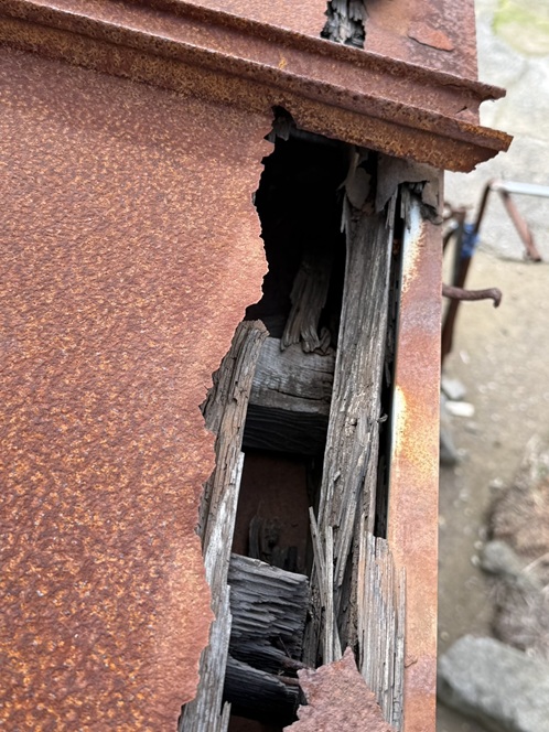 トタン屋根腐食