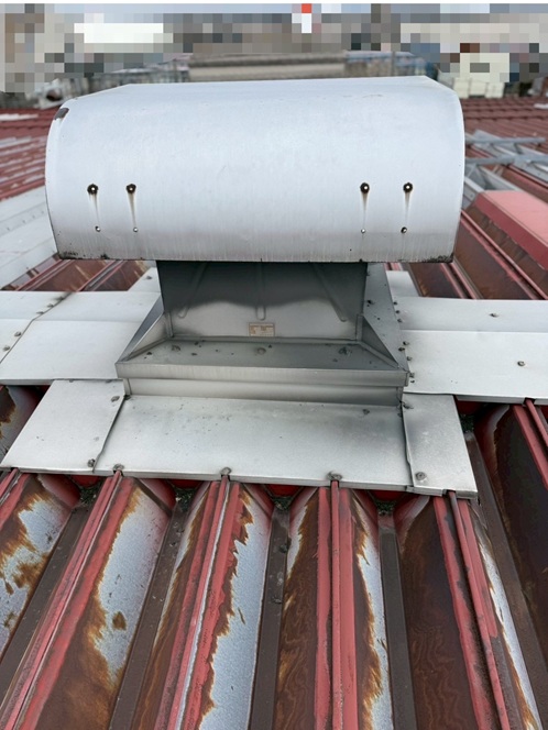 換気口からの雨漏り