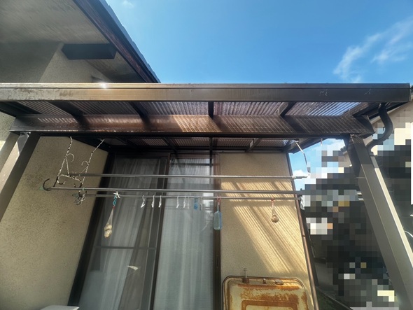 波板張り替え工事完了