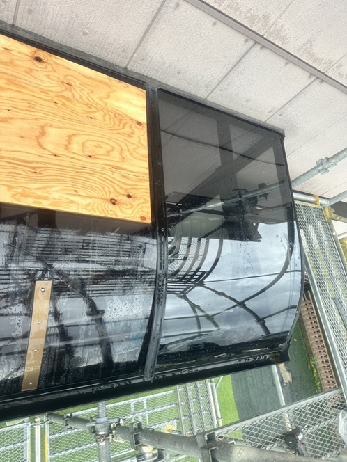 新しいパネル設置