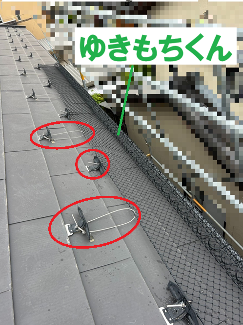 ゆきもちくん設置