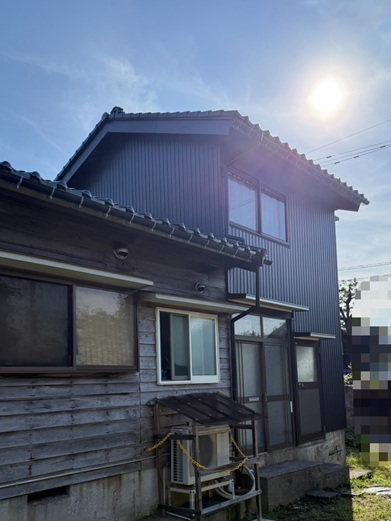 外壁カバー工事施工後