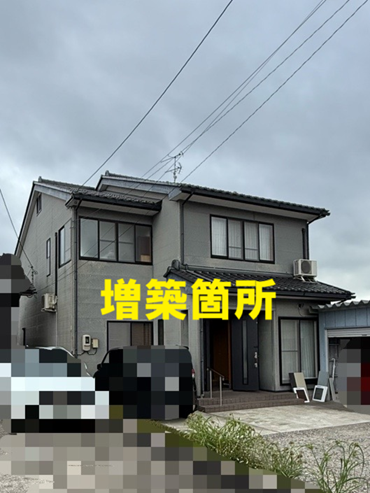【高岡市】外壁・屋根・雨どいリフォーム!外壁にSGLガルバリウム鋼板を張っていきます