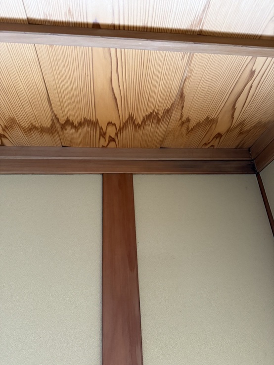雨漏りのあと