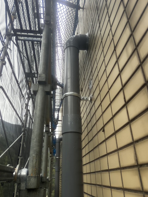 雨どい交換工事完了