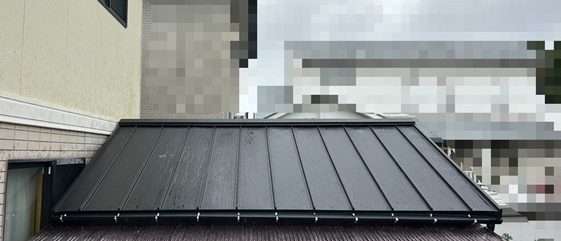 物置屋根張り替え後